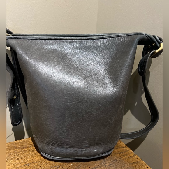 Coach Duffle Feed Sack Bucket Bag F5D 9953 - Picture 2 of 9